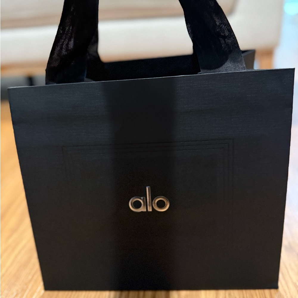 Alo Black shopping Bag brand new - Picture 2 of 6